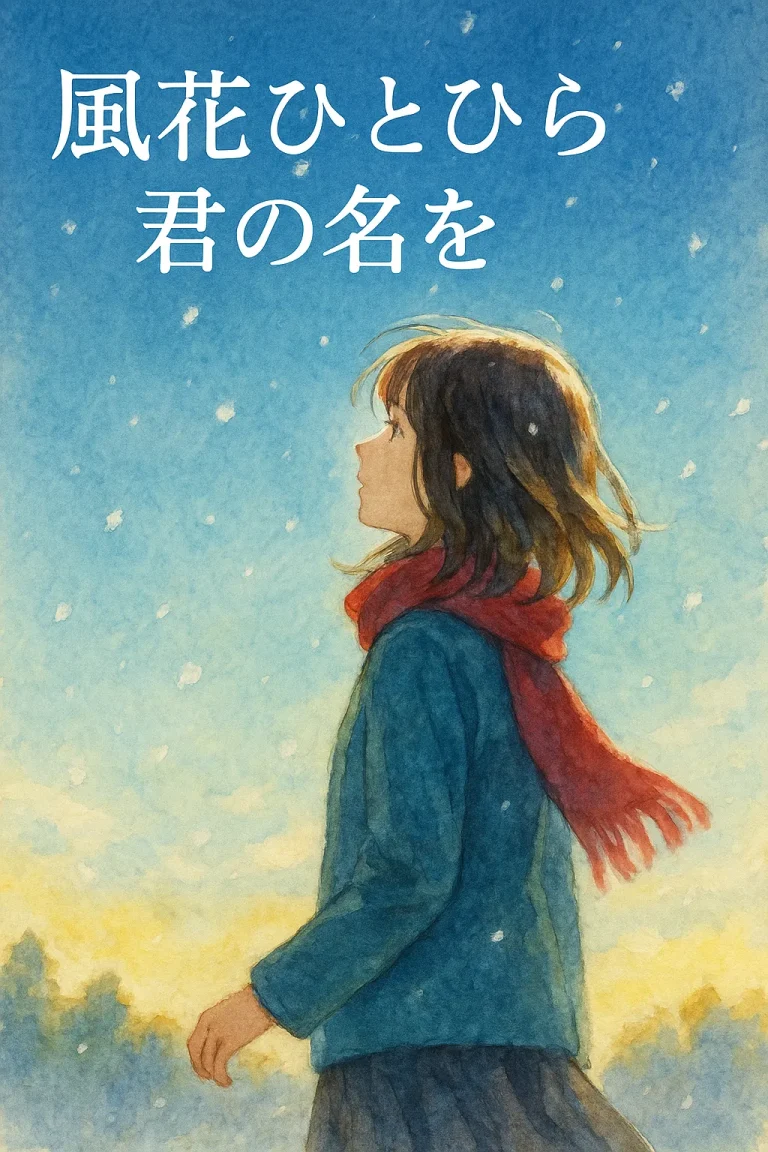 風花ひとひら 君の名を